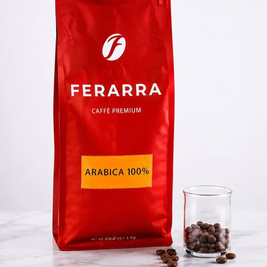 Ferarra Caffe Arabica coffee beans, 1 kg